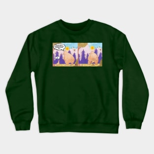 Bear and the bunny Crewneck Sweatshirt